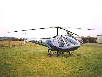 Enstrom 280, G-PBYY,  visiting The Helicopter Museum