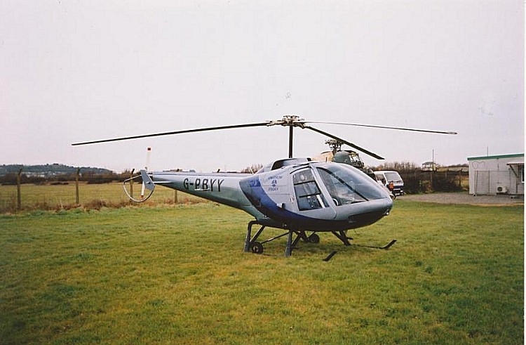 Enstrom 280FX, G-PBYY, at The Helicopter Museum