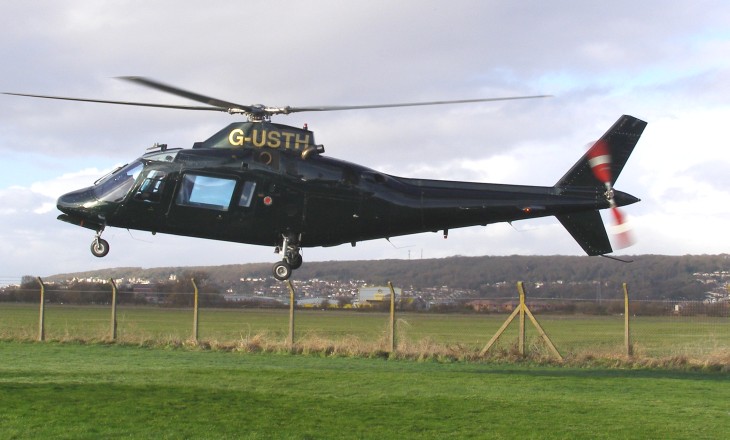 Agusta A109A MkII, G-USTH, at The Helicopter Museum