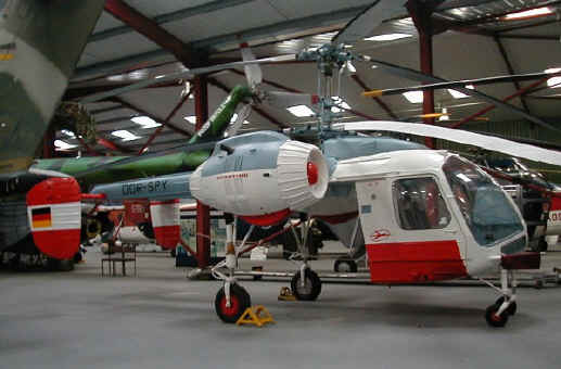 Kamov Ka-26,  DDR-SPY,  in The Helicopter Museum
