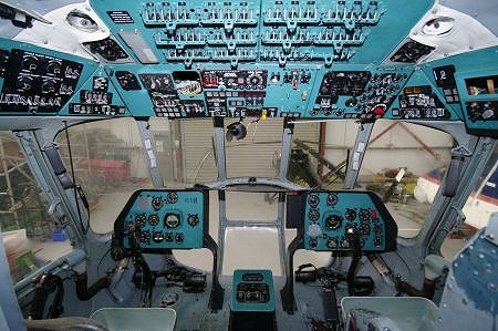 Mi-8P 618 Flight Deck