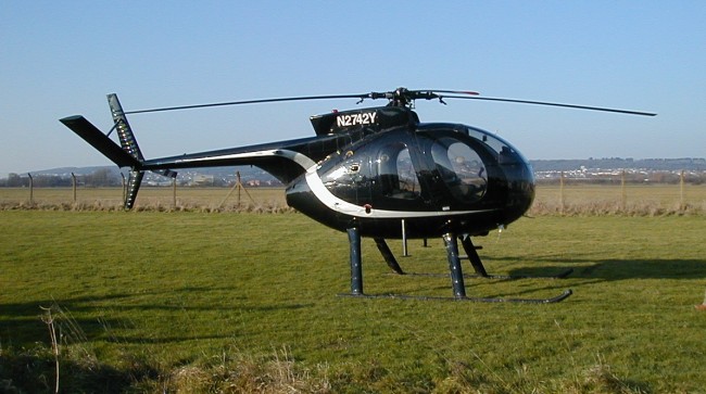 MD-500C, N2742Y, at The Helicopter Museum