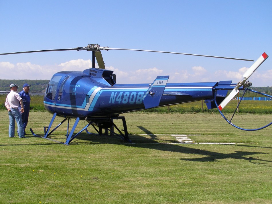 Enstrom 480B, N480BB, at The Helicopter Museum