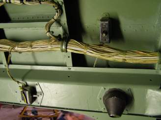Refurbished cabin heating system and wiring harness.