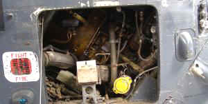 XM328 starboard side engine access