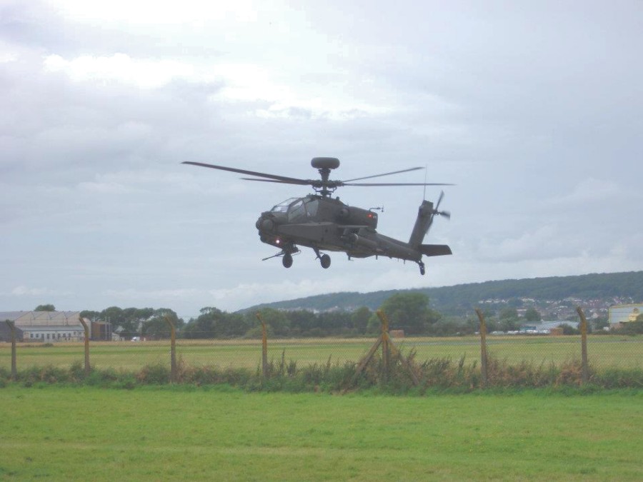 Westland Apache AH.1, ZJ170, visits The Helicopter Museum