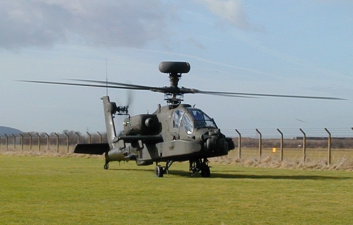 WAH-64 Apache AH1, ZJ204, from Dishforth