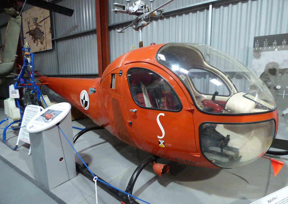 Bell 47H G-AZYB / LN-OQG/SE-HBE / OO-SHW