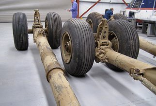 Landing Gear Assemblies - Two Main and one Nose Assembly