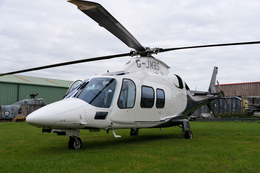 A109S Helicopter G-JMBS at The Helicopter Museum