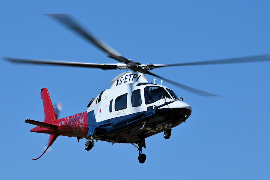 A109 G-EPTI at The Helicopter Museum