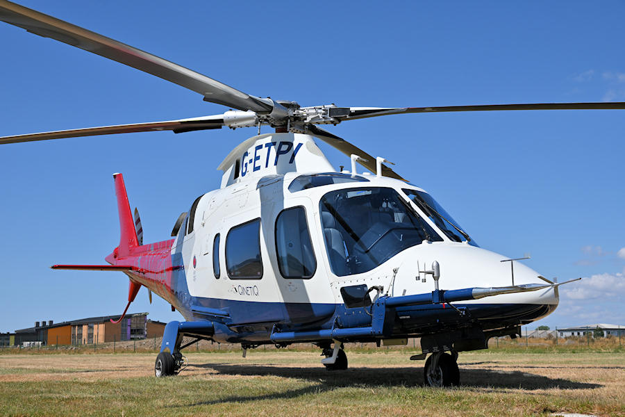 A109 G-EPTI at The Helicopter Museum