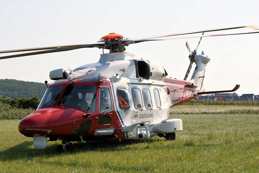 Coastguard Helicopter G-MCGX at The Helicopter Museum