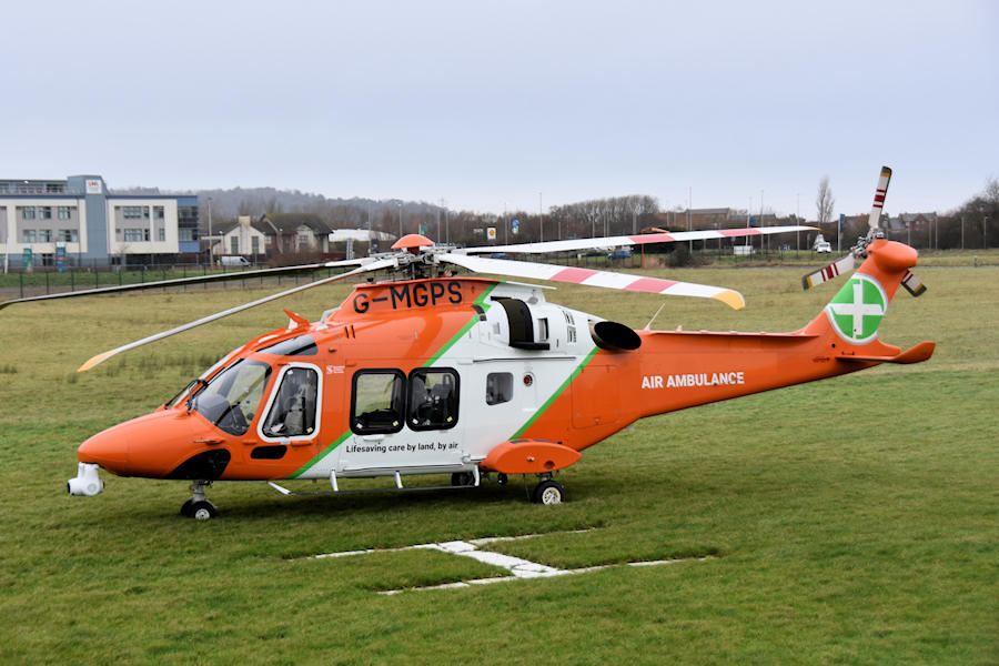 AW189 G-MGPS at The Helicopter Museum