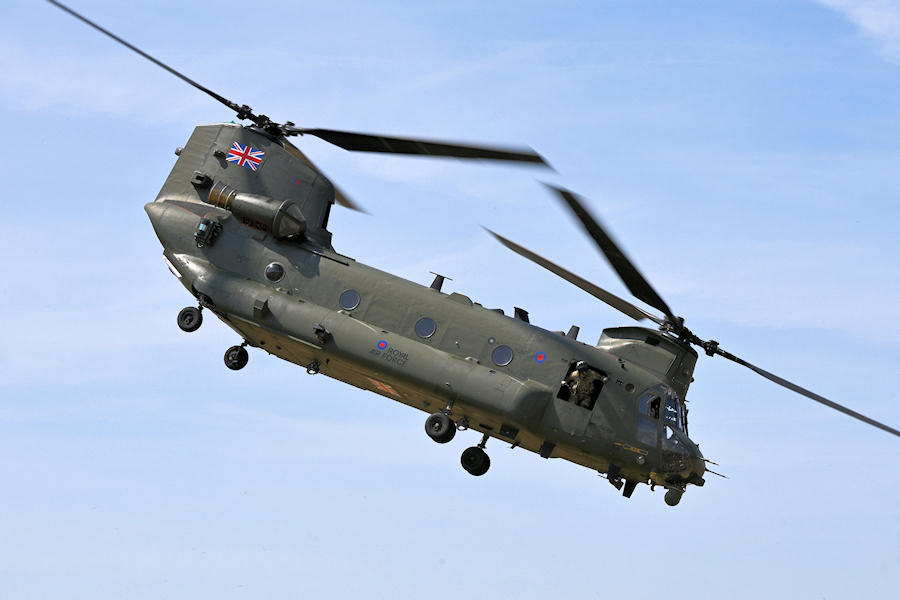 Chinook ZH776 at The Helicopter Museum