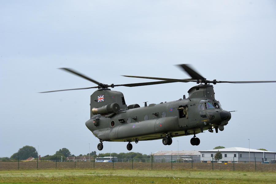 Chinook ZH901 at The Helicopter Museum