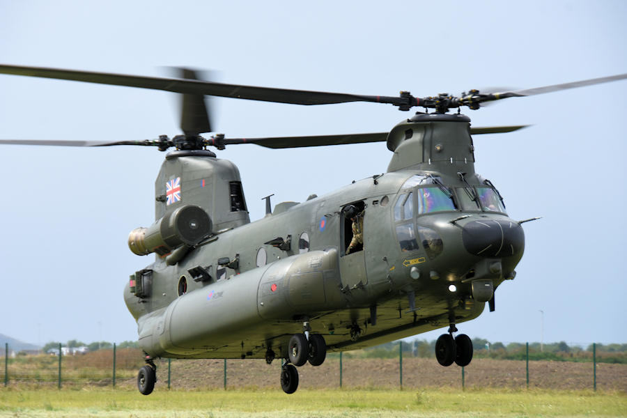 Chinook ZH901 at The Helicopter Museum