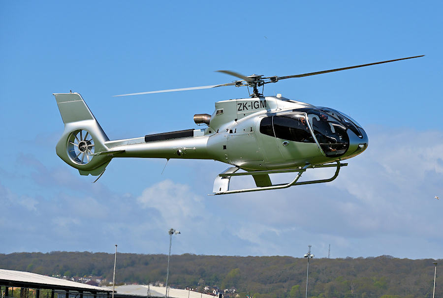 EC130 ZK-IGM at The Helicopter Museum