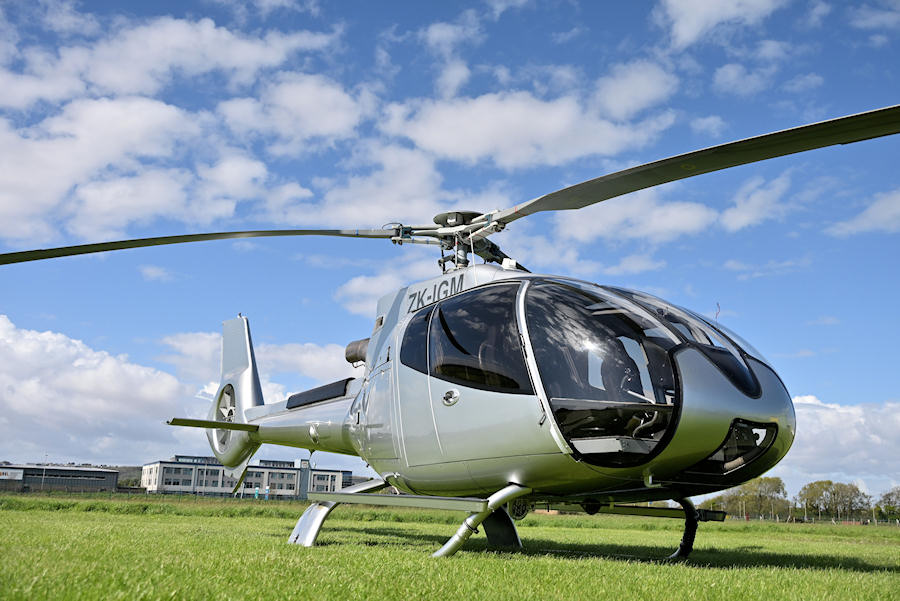 EC130 ZK-IGM at The Helicopter Museum