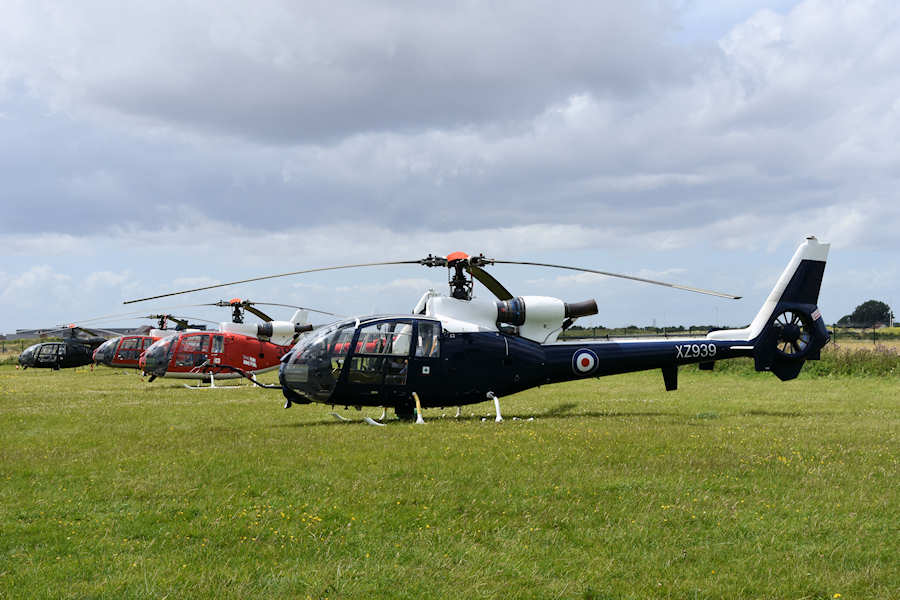 Gazelle Helicopters at The Helicopter Museum
