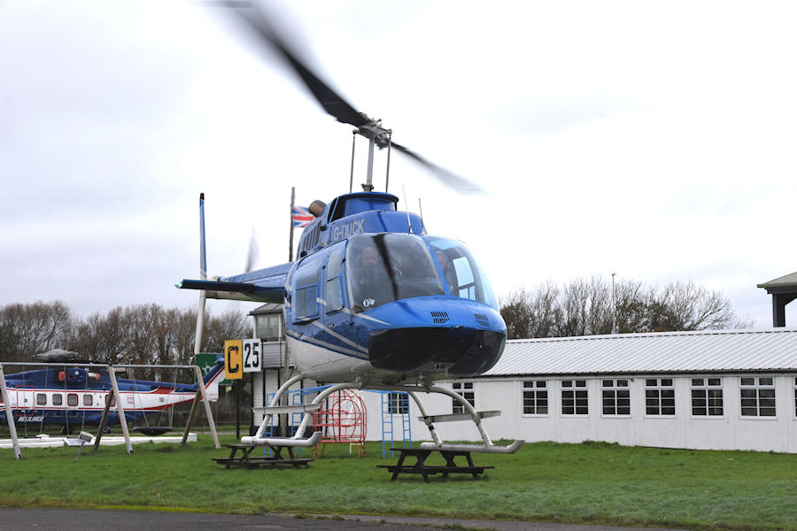 Jet Ranger Helicopter at The Helicopter Museum