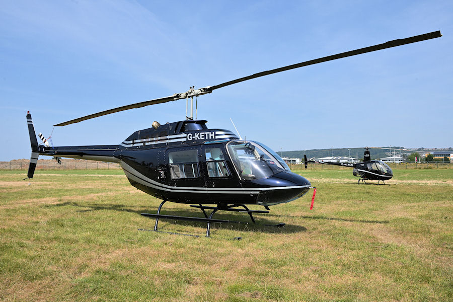 Jet Ranger G-KETH at The Helicopter Museum