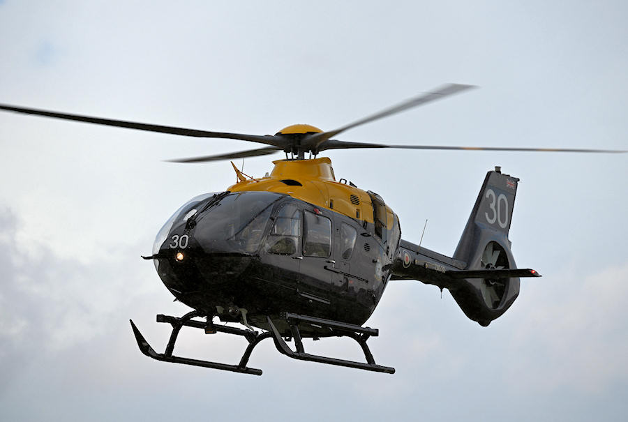 Juno EC135 ZM530 at The Helicopter Museum