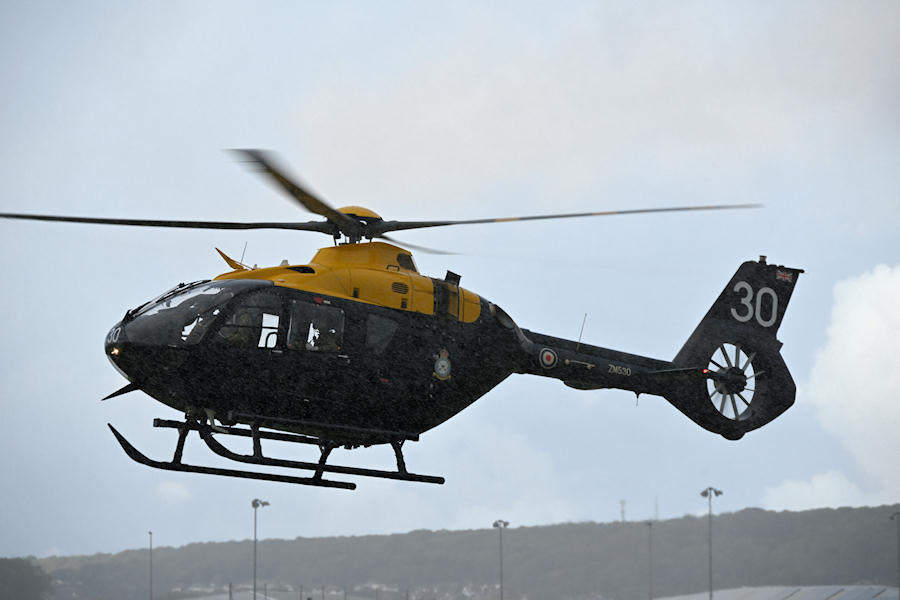 Juno EC135 ZM530 at The Helicopter Museum