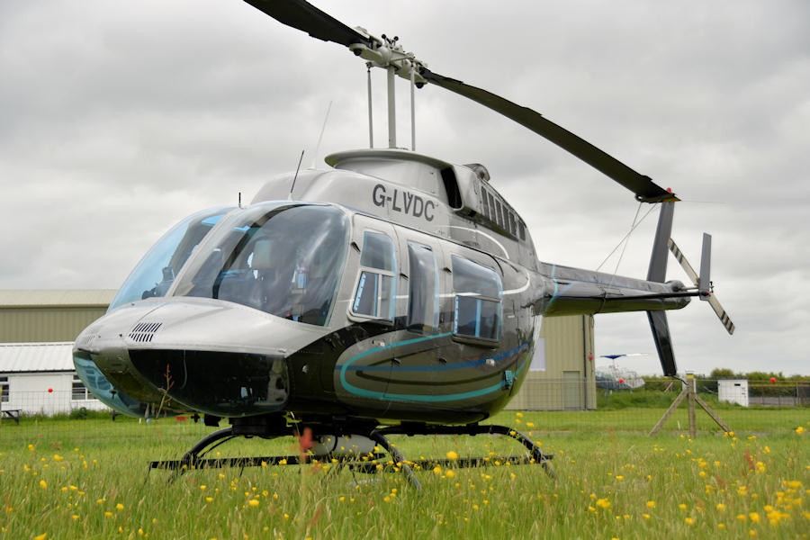 Long Ranger G-LVDC at The Helicopter Museum