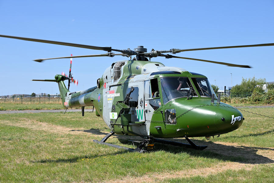 Lynx XZ179 and XZ616 at The Helicopter Museum
