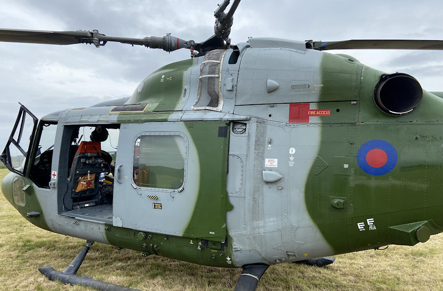 Lynx XZ616 at The Helicopter Museum