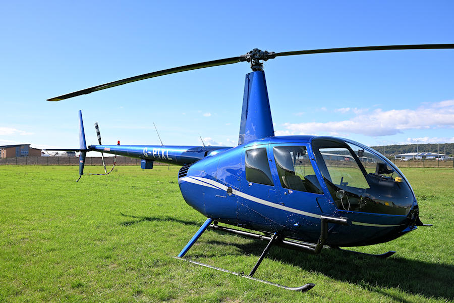 R44 G-PIXL at The Helicopter Museum
