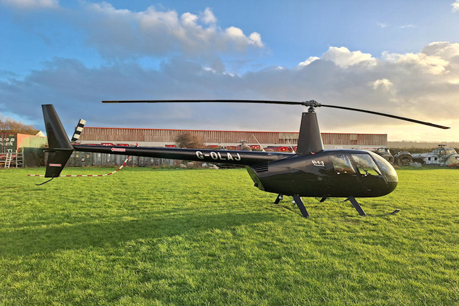 R44 G-0LAJ at The Helicopter Museum