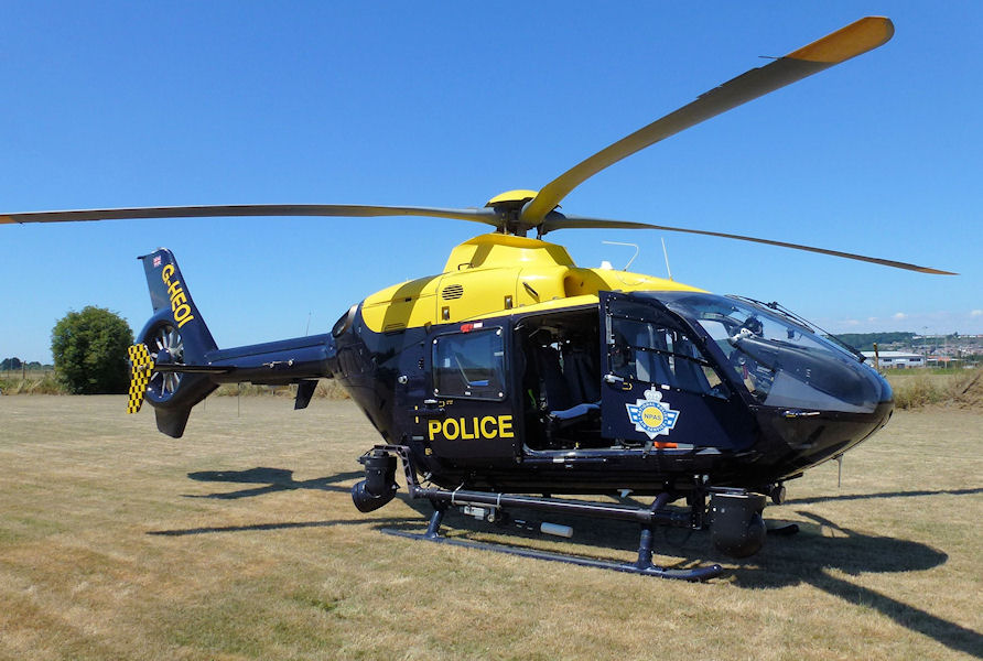 Police H135 Helicopter at The Helicopter Museum