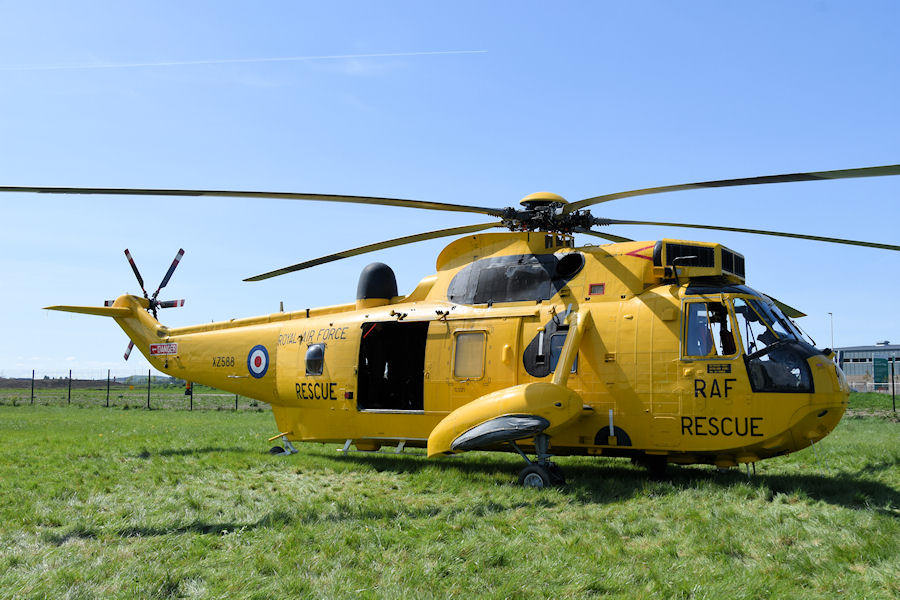 Historic Helicopter Sea King at The Helicopter Museum