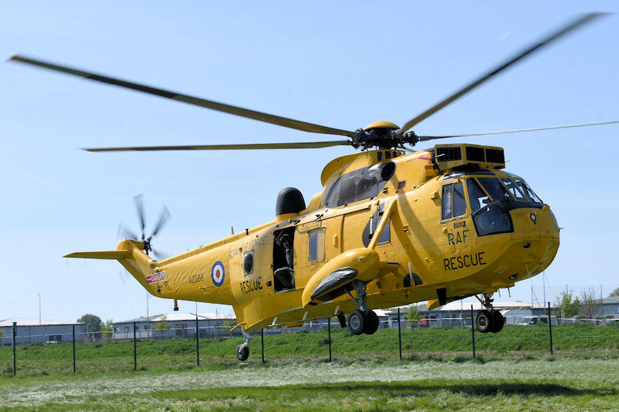 Historic Helicopter Sea King at The Helicopter Museum