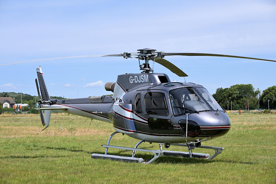 AS350B3 Squirrel G-DJSM at The Helicopter Museum