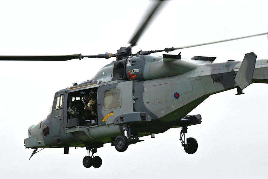 Wildcat ZZ521 at The Helicopter Museum