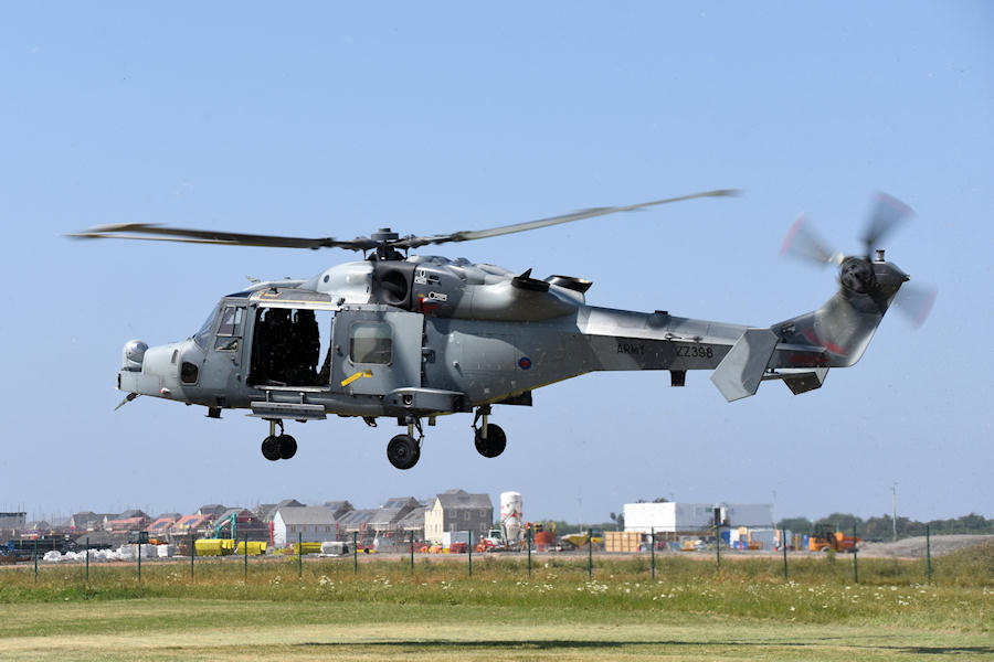 Wildcat ZZ398 at The Helicopter Museum