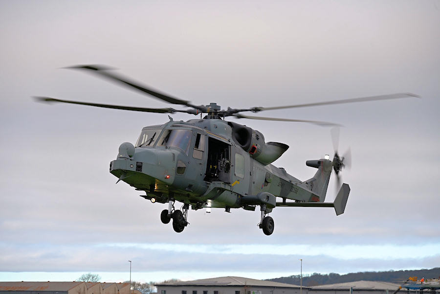 Wildcat ZZ392 at The Helicopter Museum