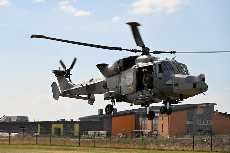 Wildcat ZZ510 at The Helicopter Museum