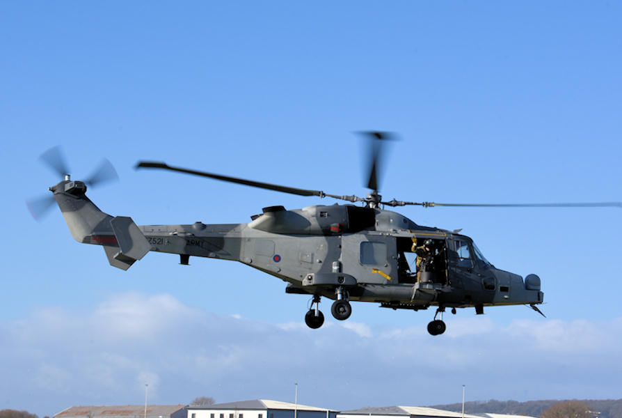 Wildcat ZZ521 at The Helicopter Museum